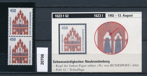 20706 selten bund 1623 i - selten:,
