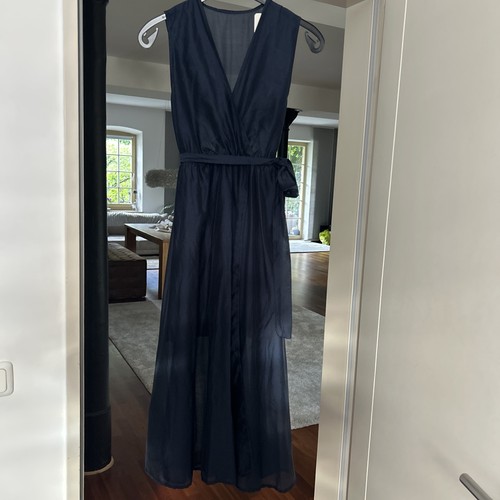 Damen seiden wickelkleid - ?,