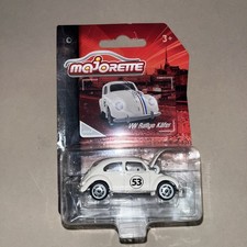 Majorette VW Rallye Käfer Beetle cremeweiß Herbie 53 Neu/OVP Movie Car Kult Auto