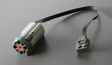 LEGO Technic: 1x Motor 9V M Power Functions, grau