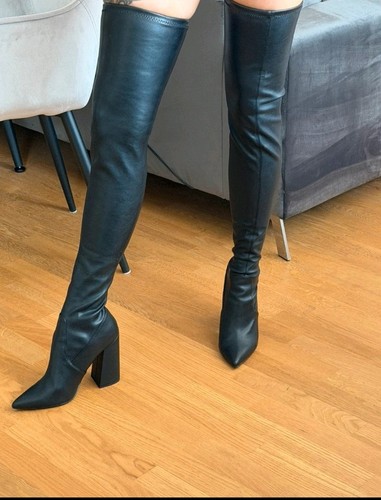 Steve madden leder overknee - leder,