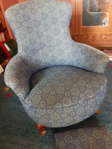 50er ohrensessel vintage mit - ohrensessel,