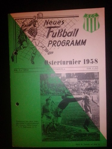 Int osterturnier 1958 hfc - 1958,