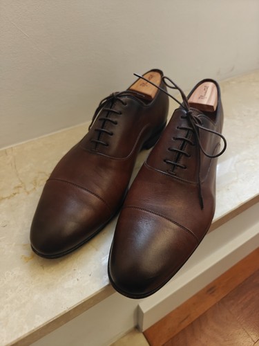 Santoni lederschuhe oxford - santoni,