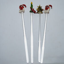 vier alte Glasmerker für