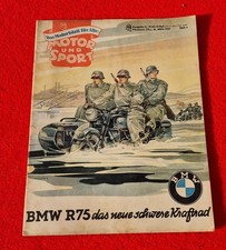 alte orig. Zeitung Motor und