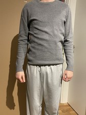 Zara Grauer Pullover, Größe