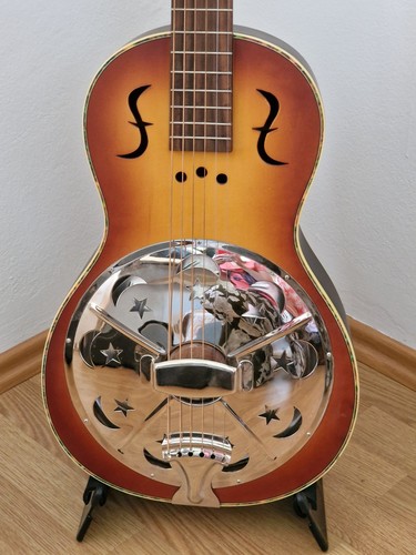 Resonator gitarre miniolian - resonator,