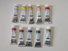 10 Tuben  Schmincke AKADEMIE Acryl color  Acrylfarbe 60ml Sortiment Set 1