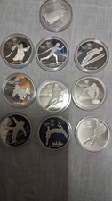 Canada 10x 20 Dollars 925 Silber Olympiade Calgary Komplett!