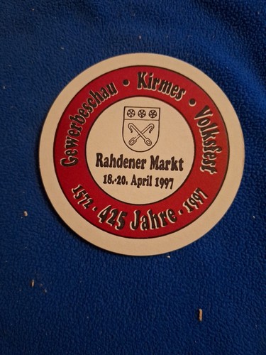 Bierdeckel 1997 rahdener - 1997,