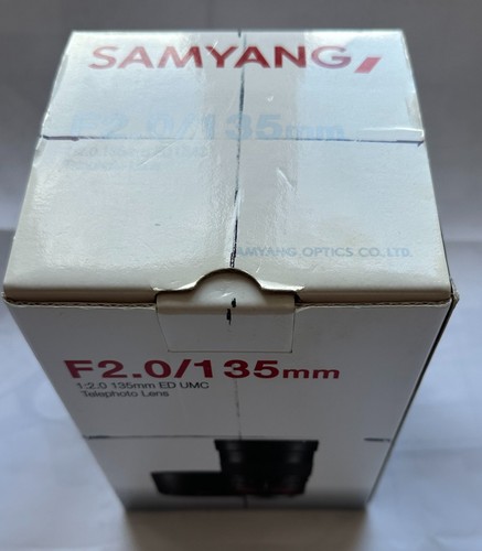 Samyang 135mm sony - mf, f/2