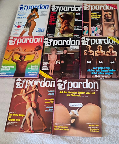 Pardon satirezeitschrift - pardon,