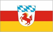 Flagge / Fahne Landkreis Erding Hissflagge 90 x 150 cm