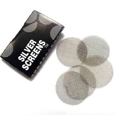 Pfeifensiebe Shisha Pfeife Hookah Stahl 20 mm Sieb Siebchen Pipe Screens Silber