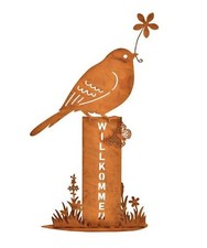 Gartendeko Rost Deko Figur