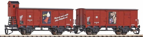 Piko 47032 2tlg set gedeckte - piko, 2tlg.