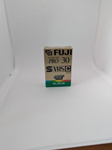 Fuji super vhs videokassette - super, vhs-c