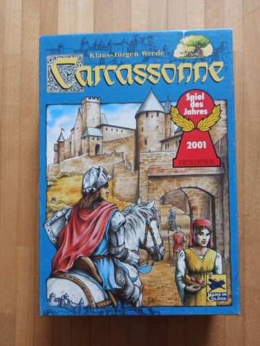 Brettspiel carcassonne hans - carcassonne,