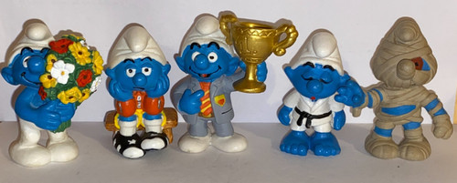 Schleich schlümpfe judo - 5,