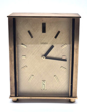 KIENZLE Tischuhr Messing Quarz