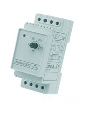 DEVI Thermostat 230V 16A -10-10°C Klemmbefestigung Wechsler - DEVIREG330
