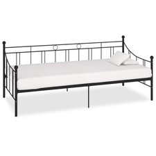Bettgestell 90x200cm Metallbett Bettsofa Bett Tagesbett Mehrere Auswahl vidaXL
