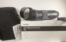 SIGMA 150-600mm f/5,0-6,3 DG OS HSM Contemporary Canon EF -kaum benutzt-