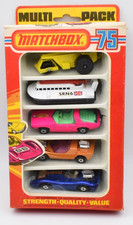 Matchbox Superfast MP1 Multi Pack Geschenkset. 5x MB Superfast Cars. England