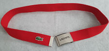 Lacoste Herren Gürtel Rot Gr.80
