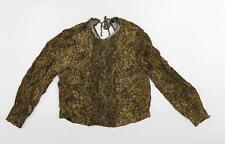 Zara Damenbluse braun