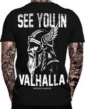 Wikinger See you in VALHALLA T-Shirt  | Thor | Vikings | Ragnar | Odin Walhalla