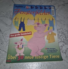 Basteln mit Herz Fensterbilder