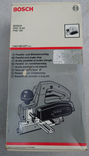 Bosch parallel und - bosch,