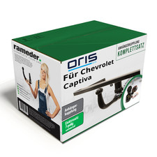 Oris Anhängerkupplung abnehmbar & 7poliger E-Satz für Chevrolet Captiva 06- TOP