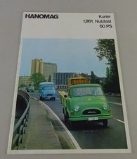 Prospekt hanomag kurier - hanomag, 1,98t