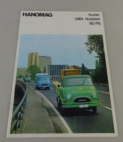 Prospekt hanomag kurier 98t - hanomag, 1,98t