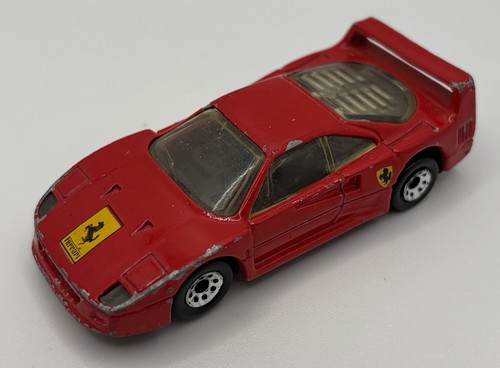 Matchbox ferrari f40 rot - ferrari,