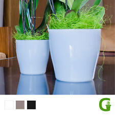 Modern Living Wheels Blumentopf Blumenübertopf mit Rollen 30 | 35 | 40 cm