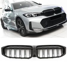 Sport Kühlergrill Doppelsteg Glanz Schwarz Passt Für Bmw 3er G20 G21 Lci Ab 0...