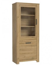 Vitrine 77x185x42cm havanna - 77x185x42cm,