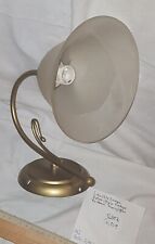 Leuchte, Lampe, Retro-style, Vintage, Fa. Honsel, Messing, Glas