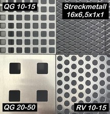 Lochbleche Aluminium QG10-15