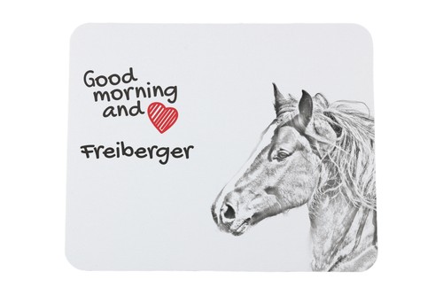 Freiberger mauspad mit pferd - freiberger,