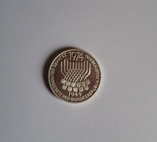 5 DM BRD Silbermünze 1974 "25