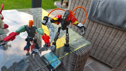 Zwei lego bionicle hero - lego,