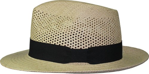 Eleganter panamhut ventiliert - eleganter,