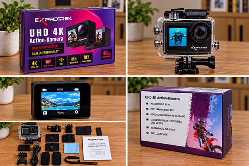 Exprotrek uhd action kamera - uhd, action-kamera