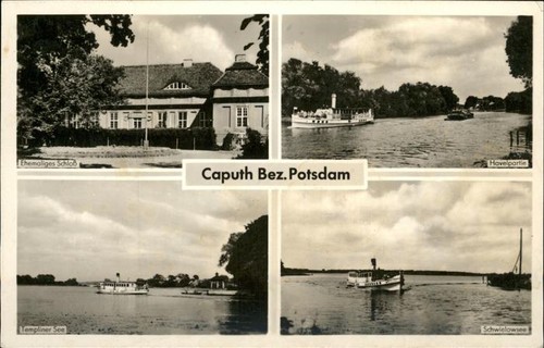 Caputh schiffe dampfer schloss - caputh,