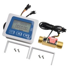 LCD Digital Durchflussmesser
